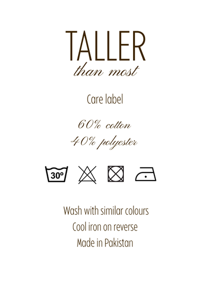 Taller hoodie in brown