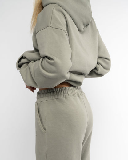 Taller hoodie in grey