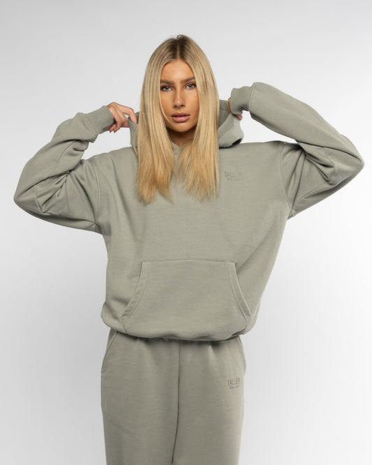 Taller hoodie in grey