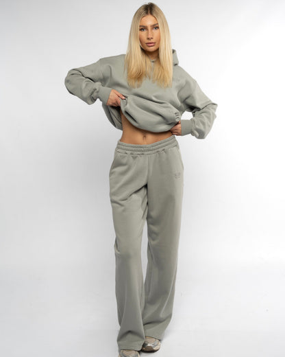Taller straight leg jogger in grey